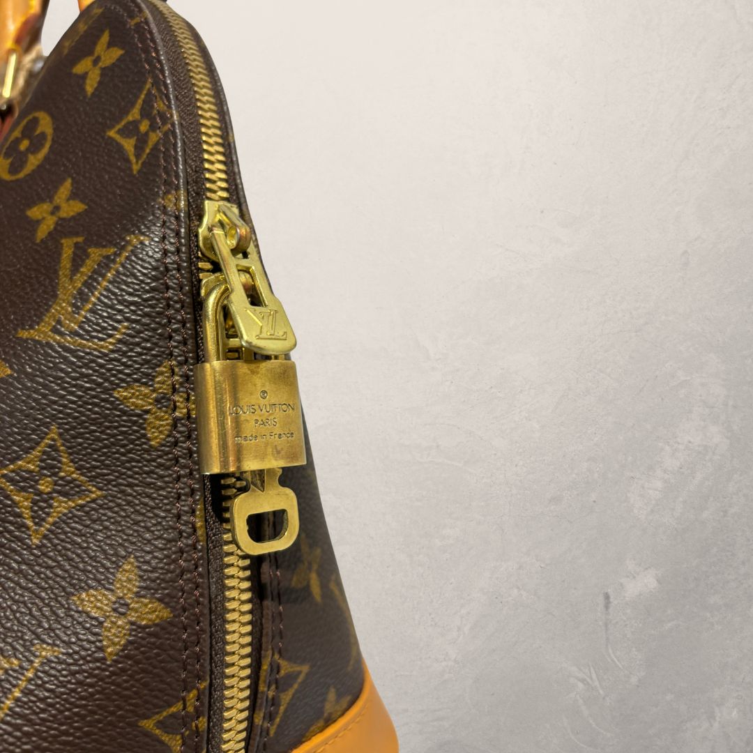 Louis Vuitton bruin monogram Alma - door Romae Studios