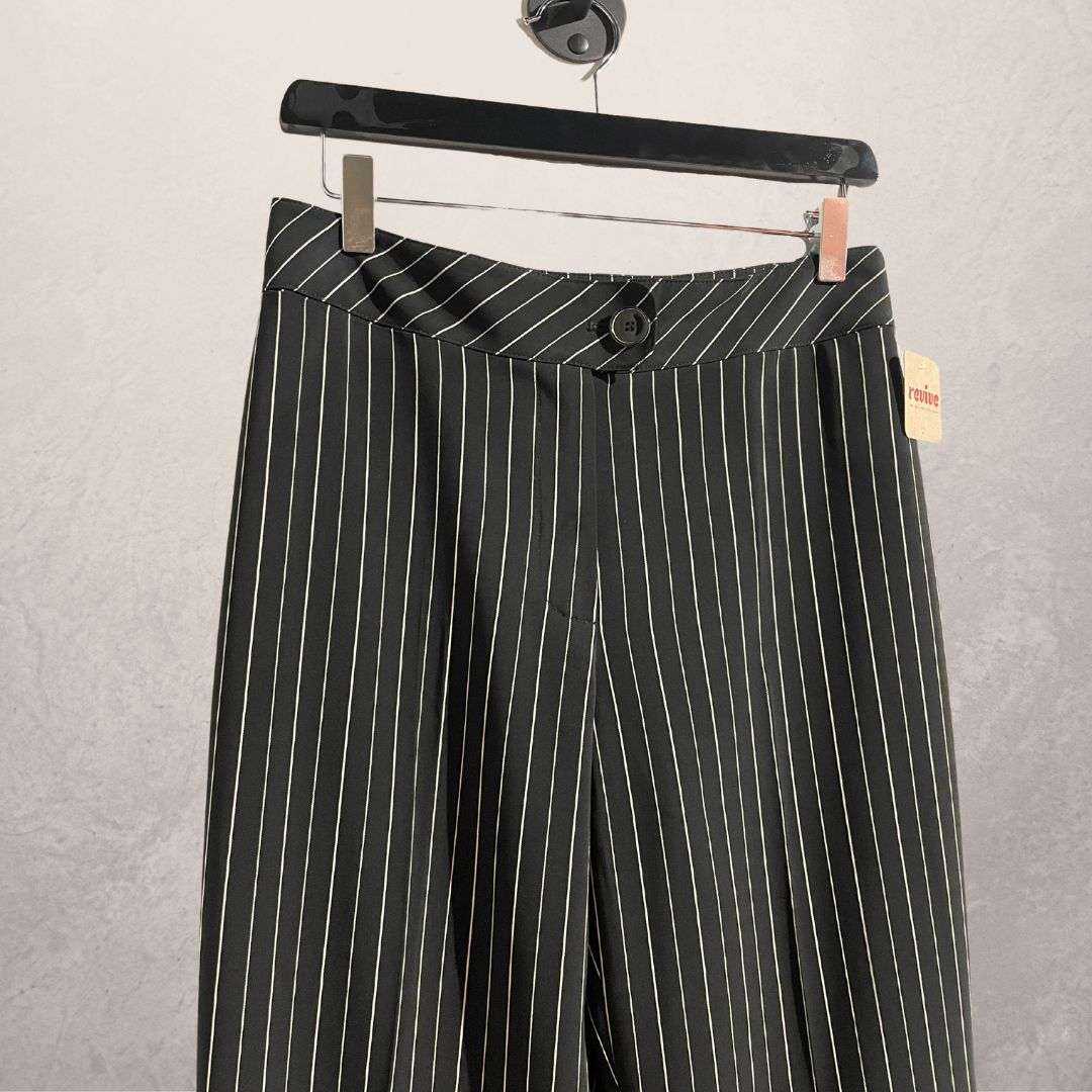 GERRY WEBER black striped trousers SIZE M