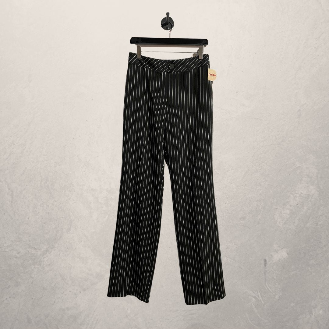 GERRY WEBER black striped trousers SIZE M