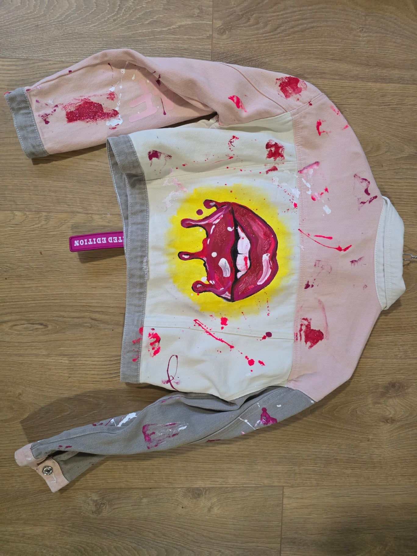 M.A.R.R.ART Atelier marrart muticolour denim jacet M