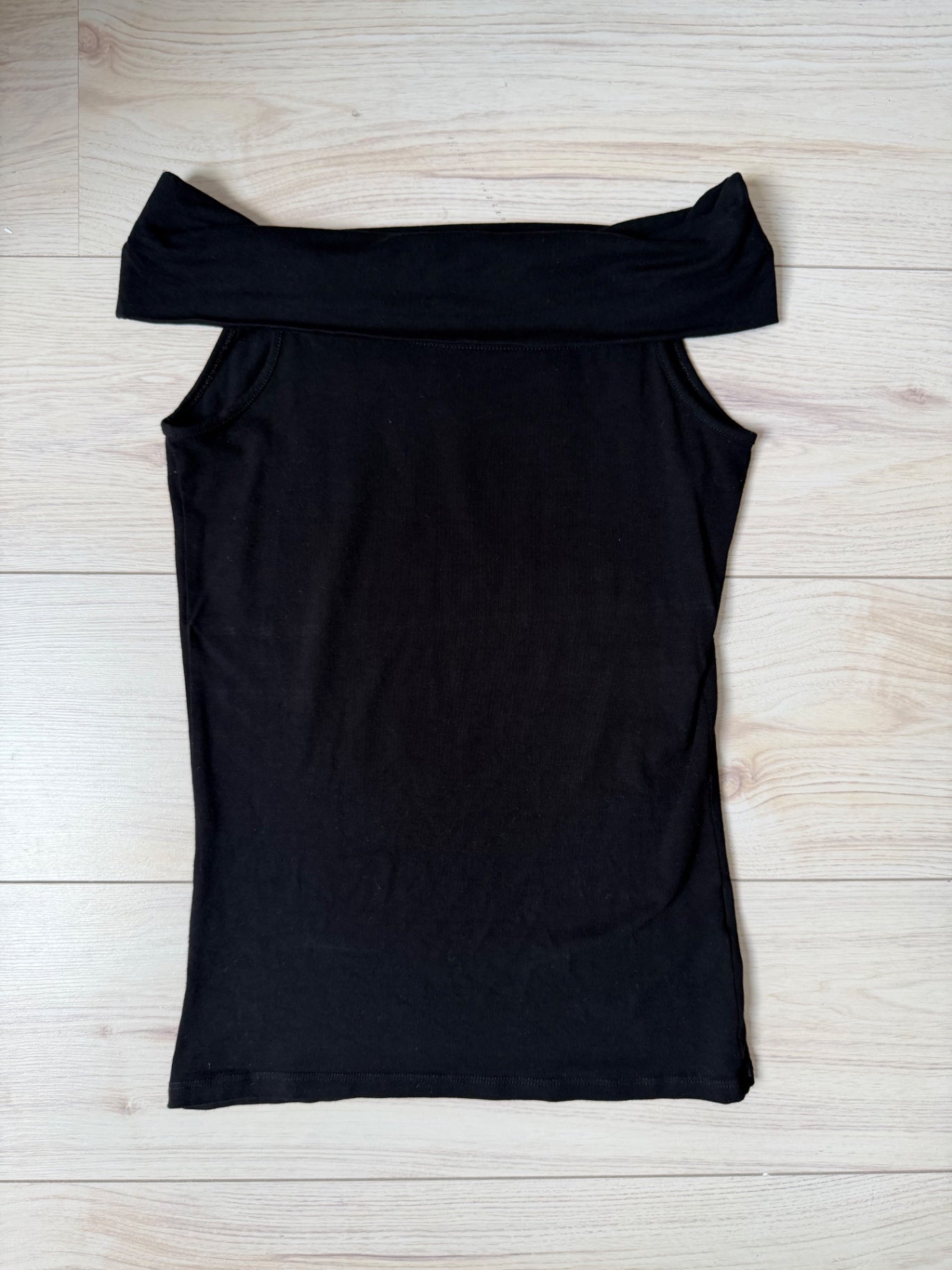 Promod Black off the shoulder top S