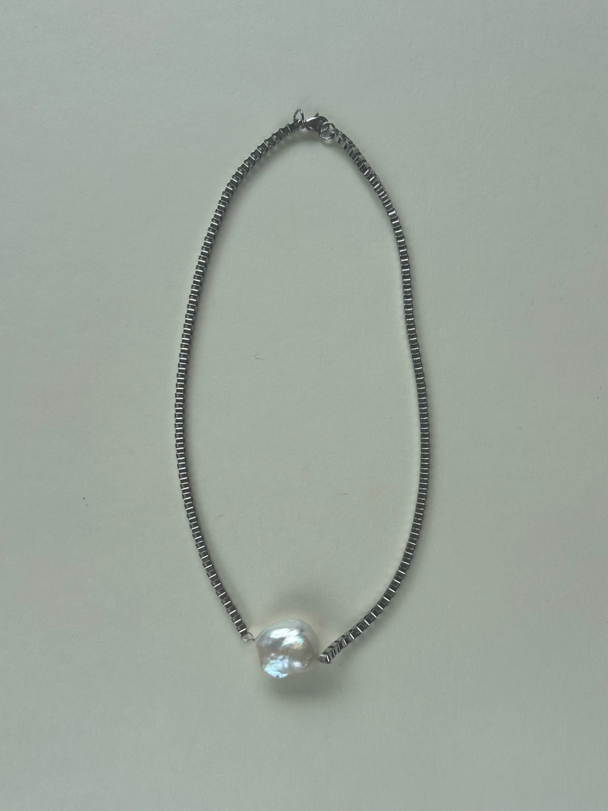 Riva Freshwater Pearl Stainless Steel Necklace