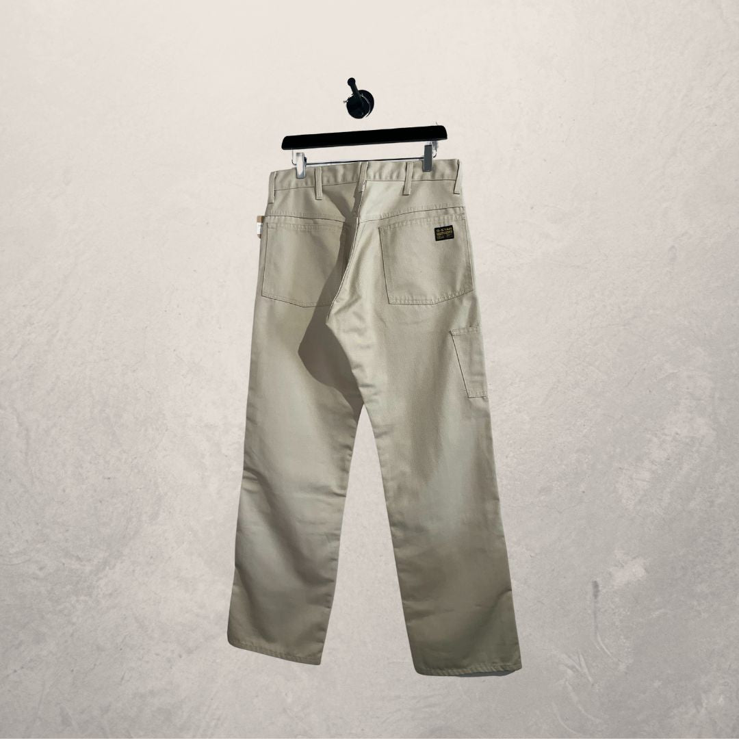 G STAR raw beige cargo pants 33/32