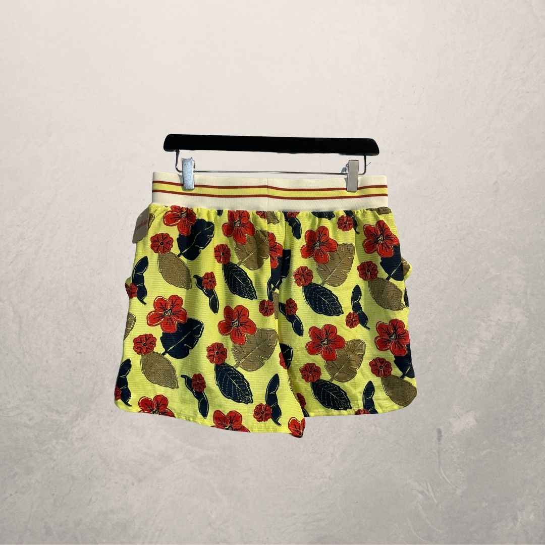 Scotch & soda lime floral shorts M