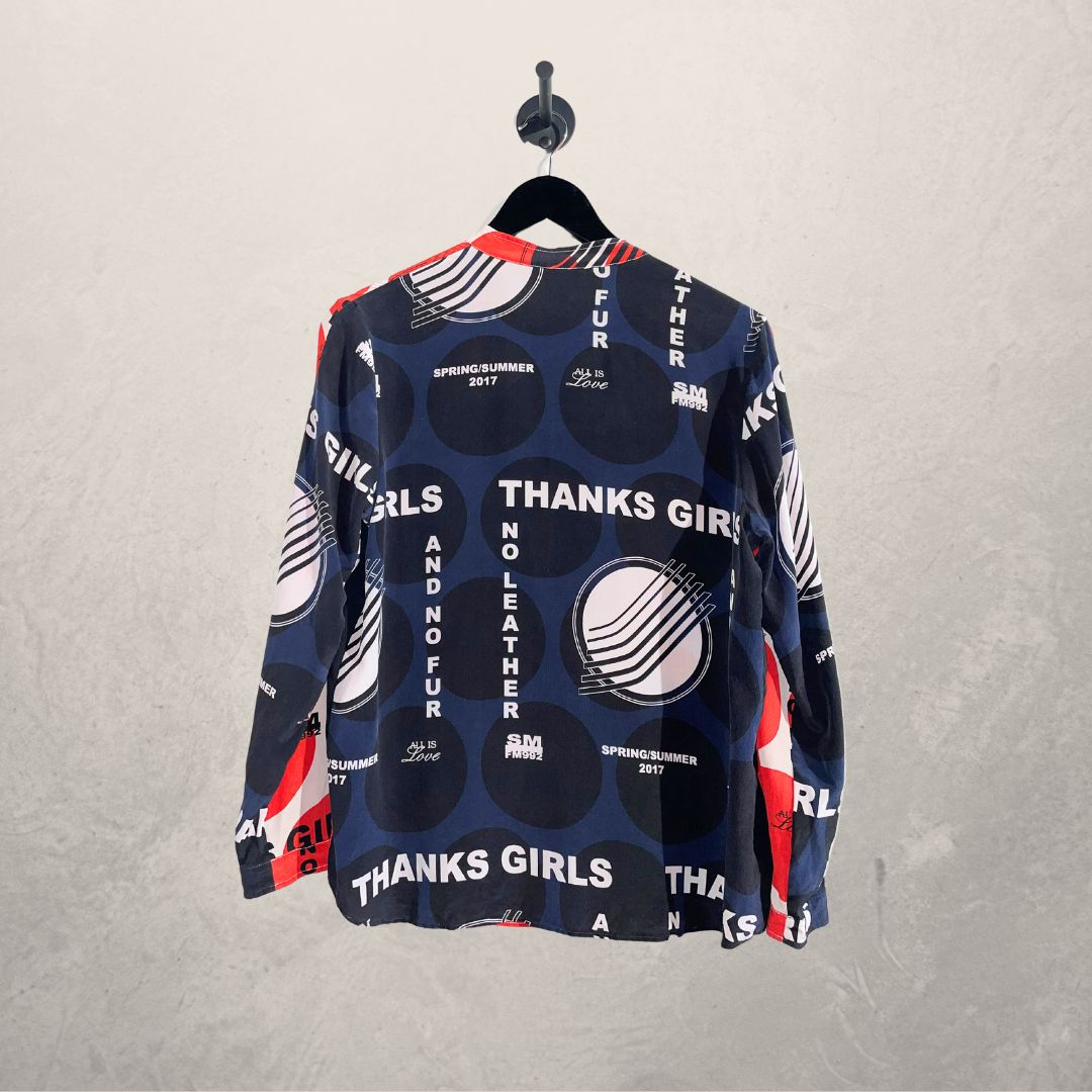 STELLA MCCARTNEY SS2017 collectie chiffon top XS/S