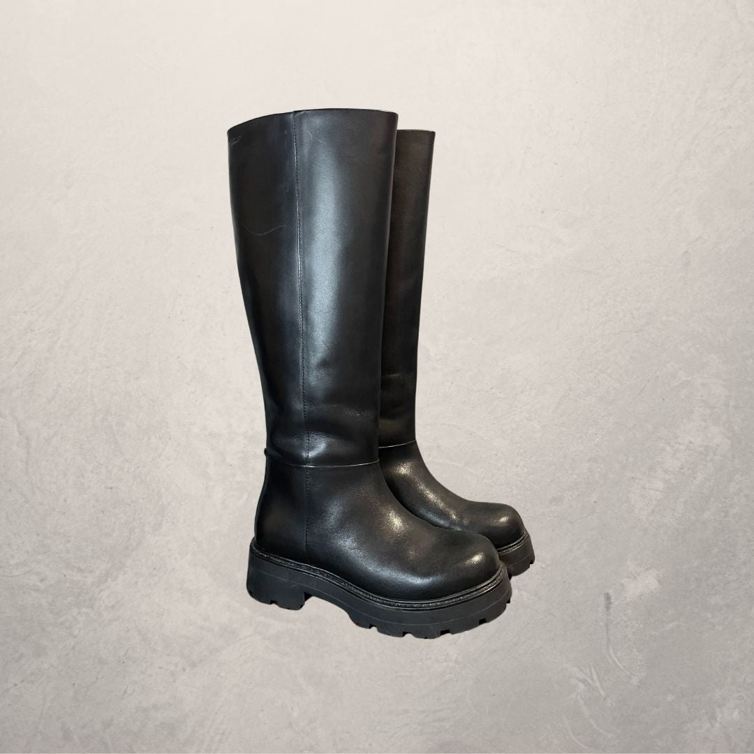 Vagabond black 'cosmo' boots 36