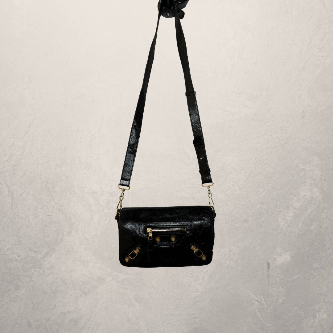 Balenciaga zwarte Work crossbody tas - van Romae Studios