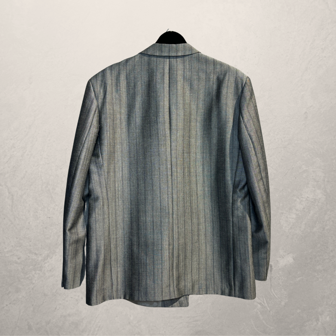 80s grijs gestreepte blazer 52- van SelectedwithLove.nl