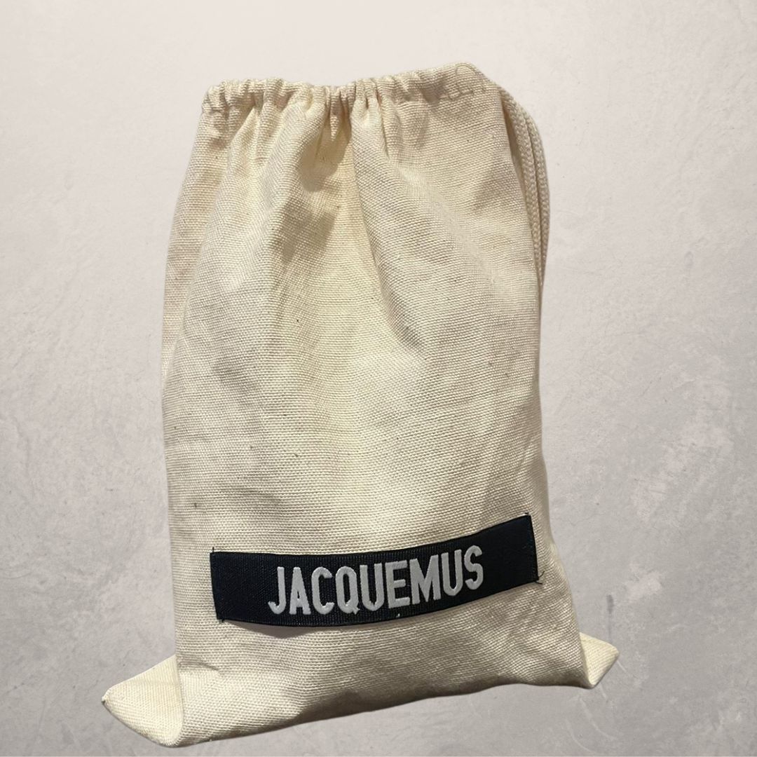 JACQUEMUS le vanity witte mini-crossbodytas