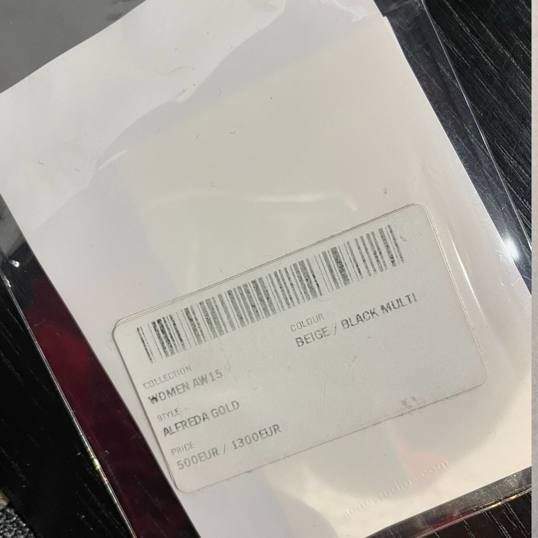 Acne Studios FW15 Alfreda gouden jas XS