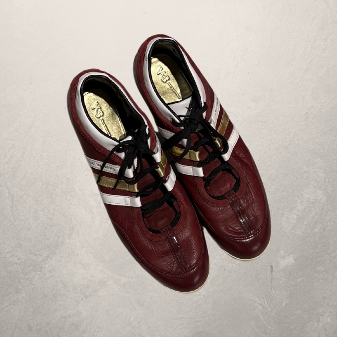 Adidas Y-3 Yohi Yamamoto maroon boxing sneakers 44