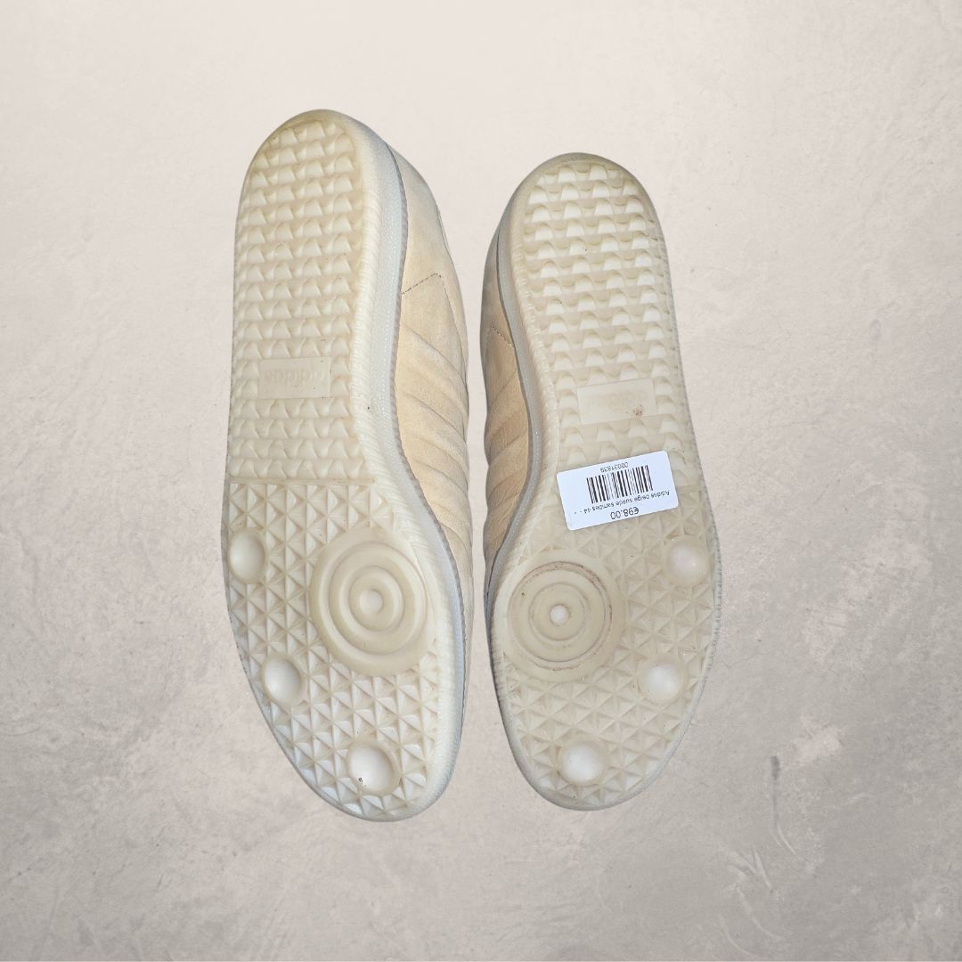 Adidas beige suede sambas 44