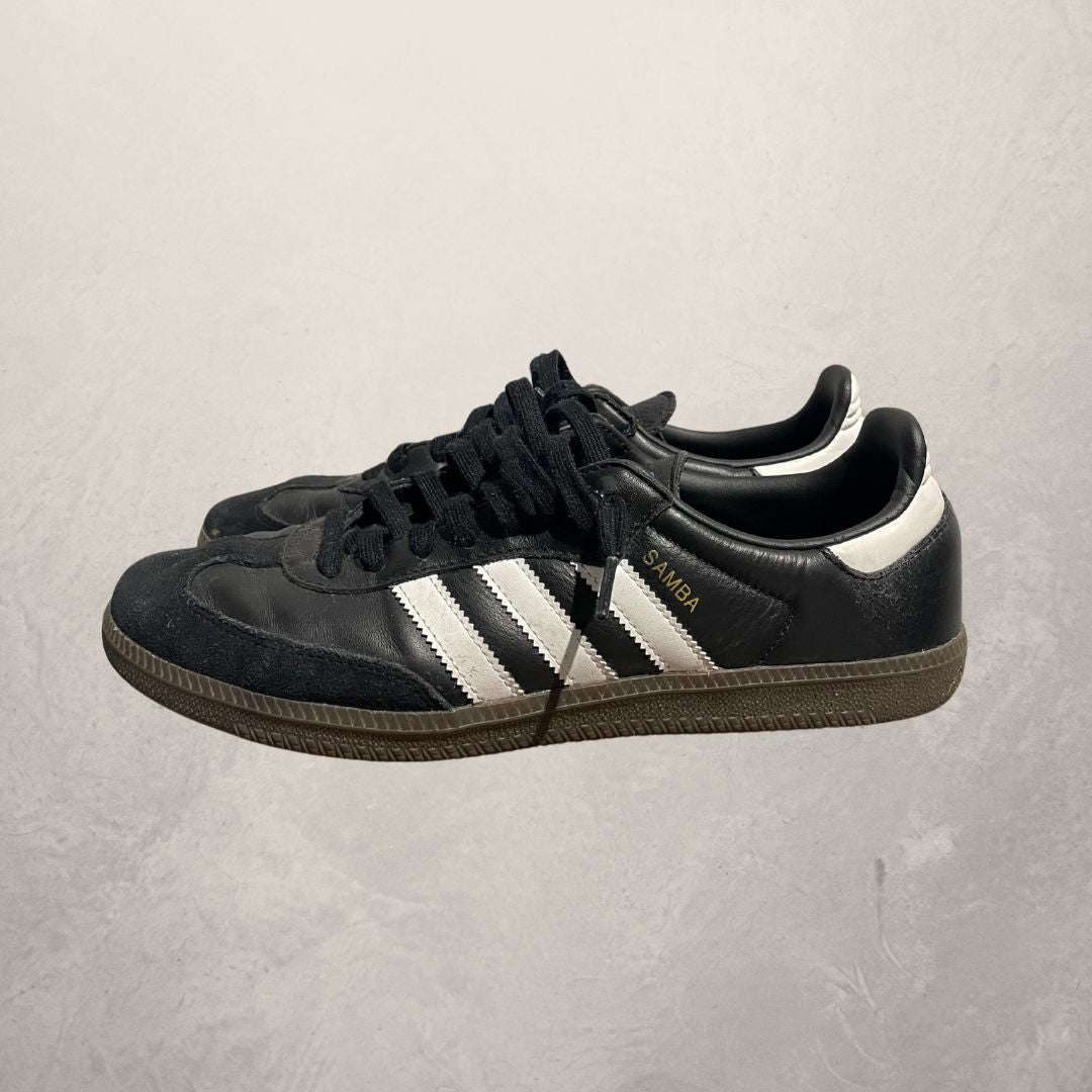 Adidas zwart-witte samba sneakers 43.5