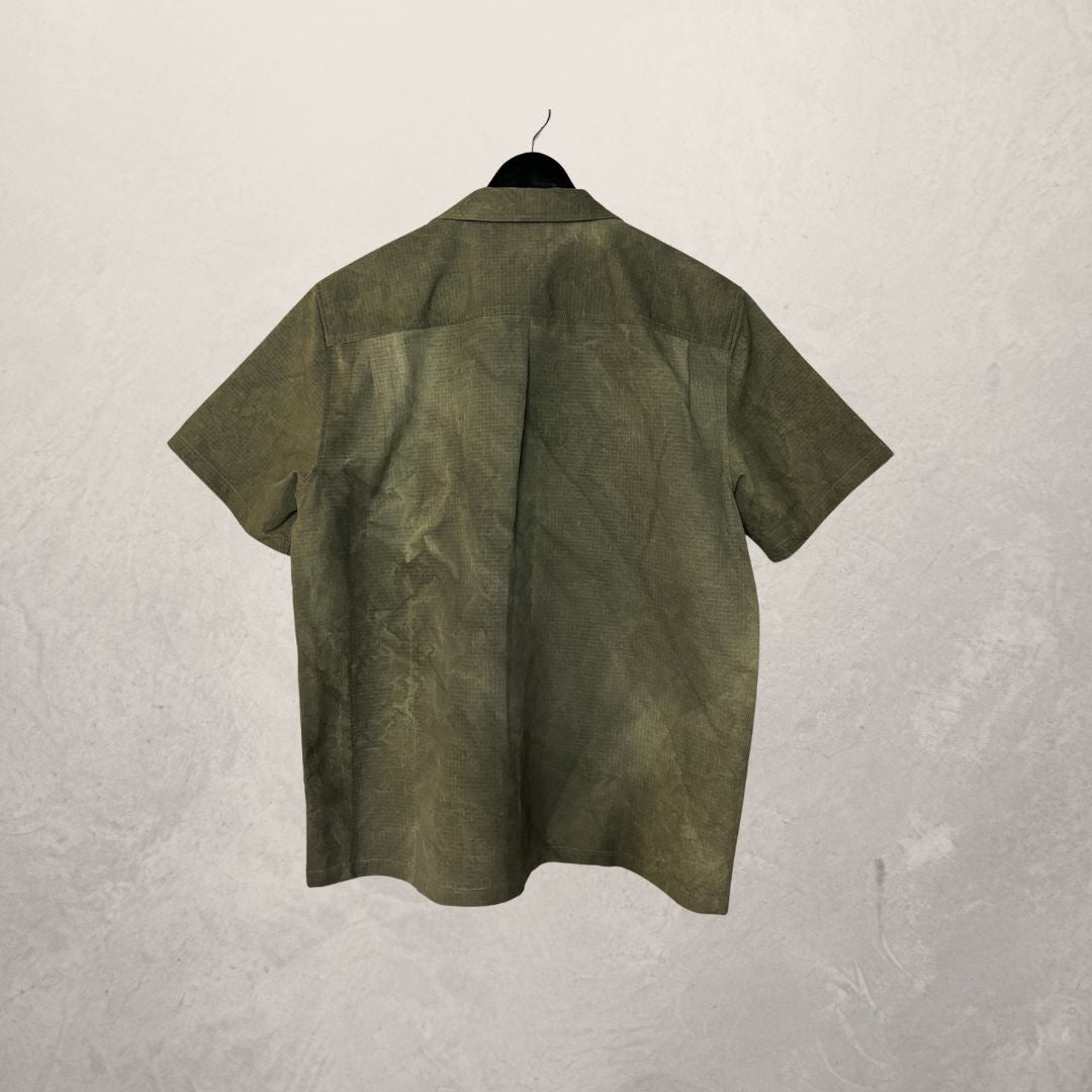 Aime Leon Dore khaki coated cargo shirt XL