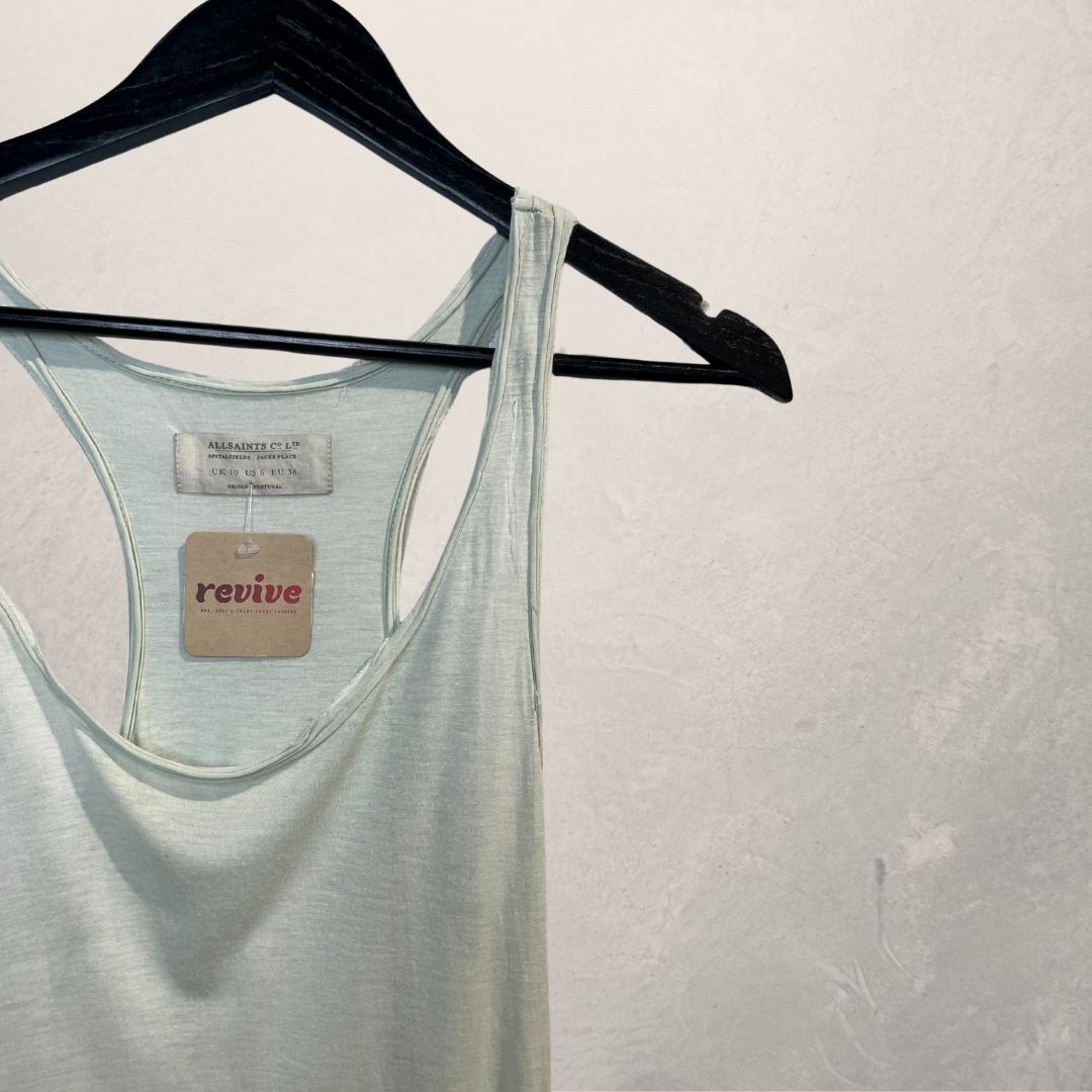Allsaints mint green dress M
