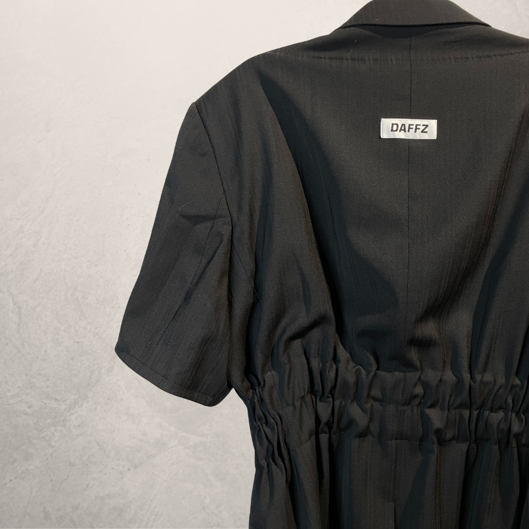 Zwarte op maat gemaakte ss blazer OS - door @DAFFZTheLabel