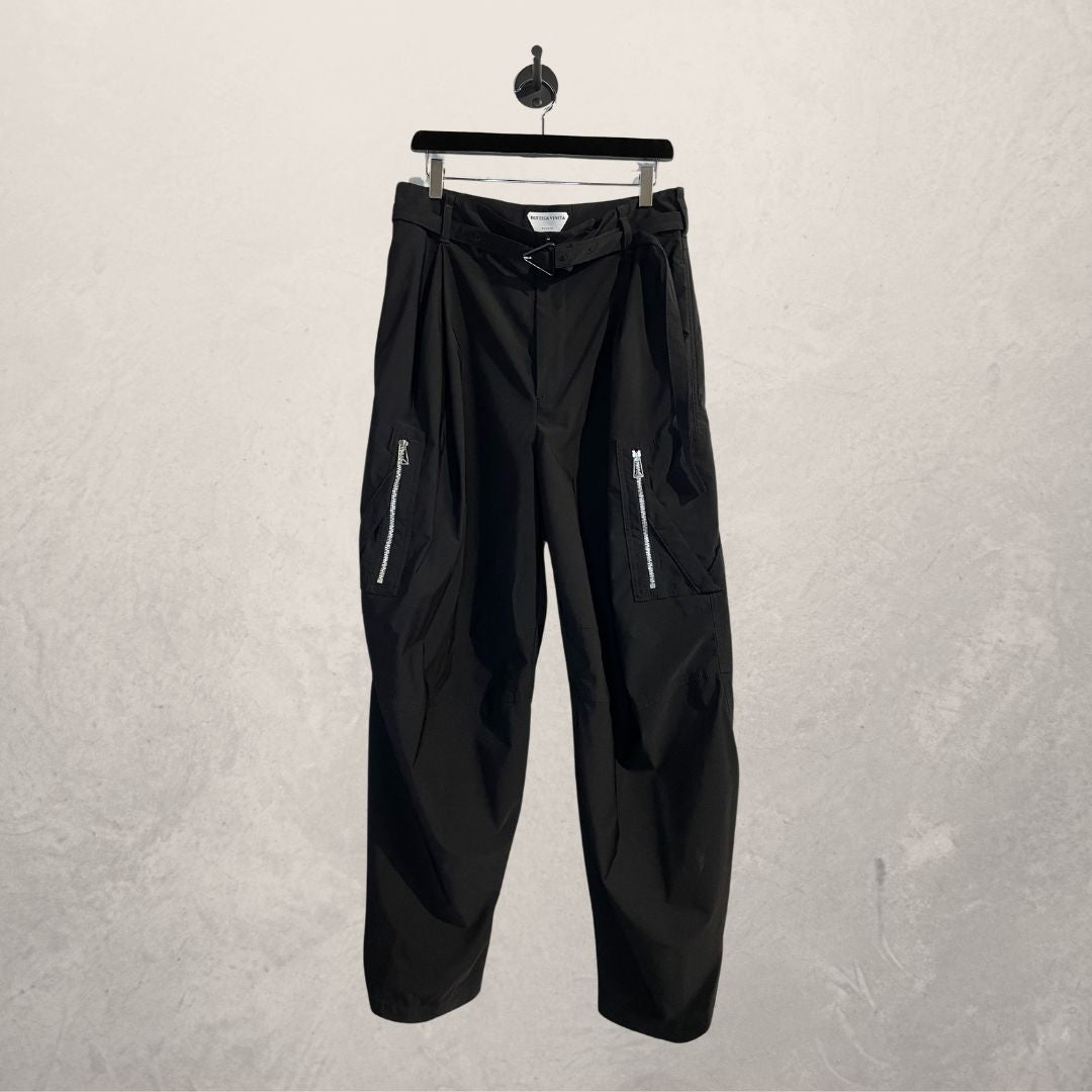 Bottega Veneta zwarte cargo salon 02 broek S/M