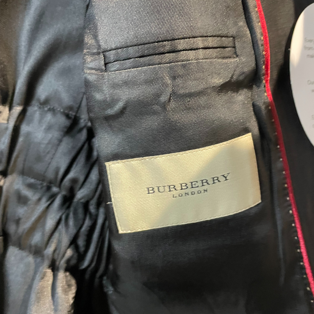 Burberry black tailored blazer OS- by @DAFFZTheLabel