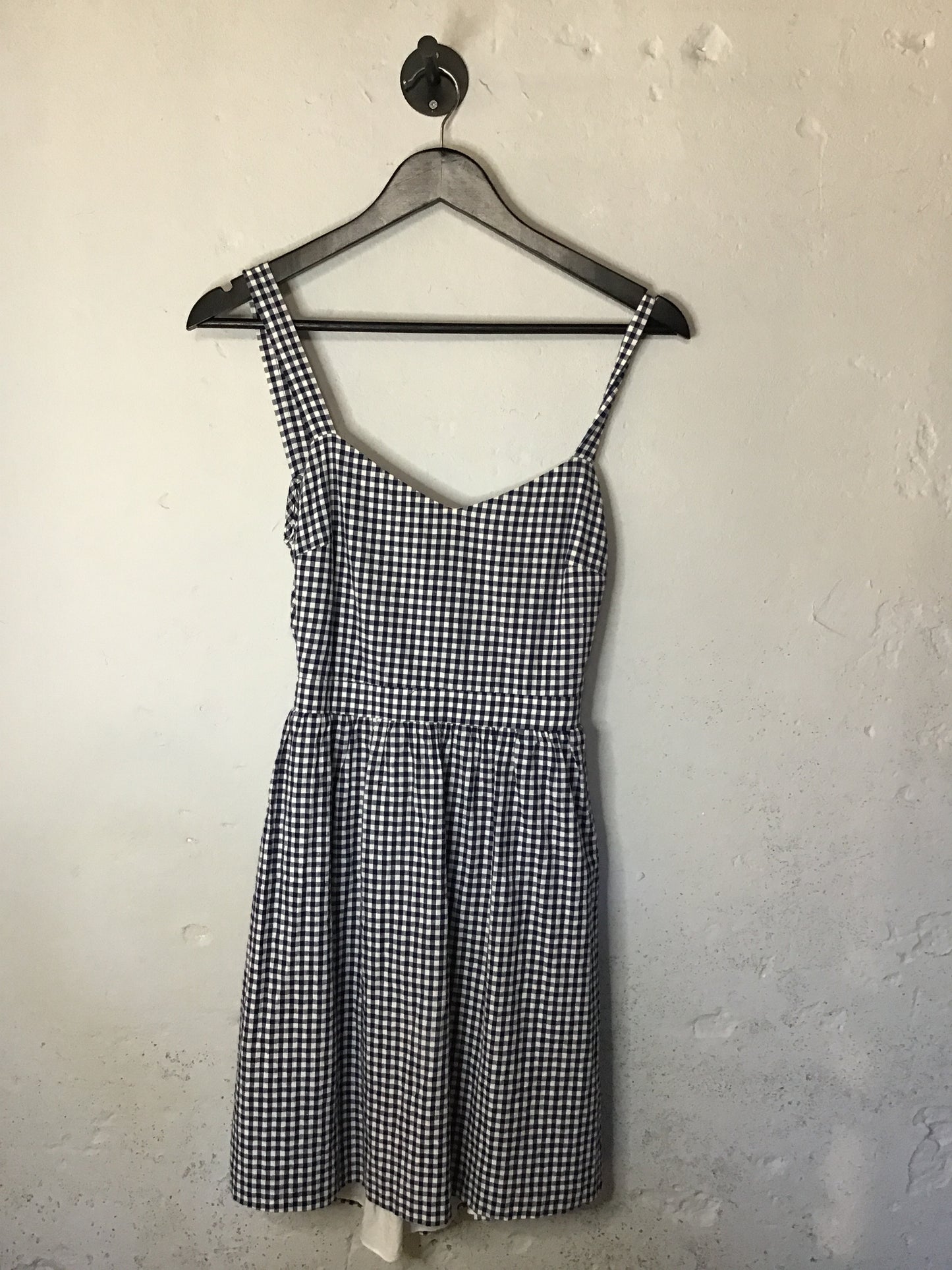 Sezane Blue/White Checkered dress 36