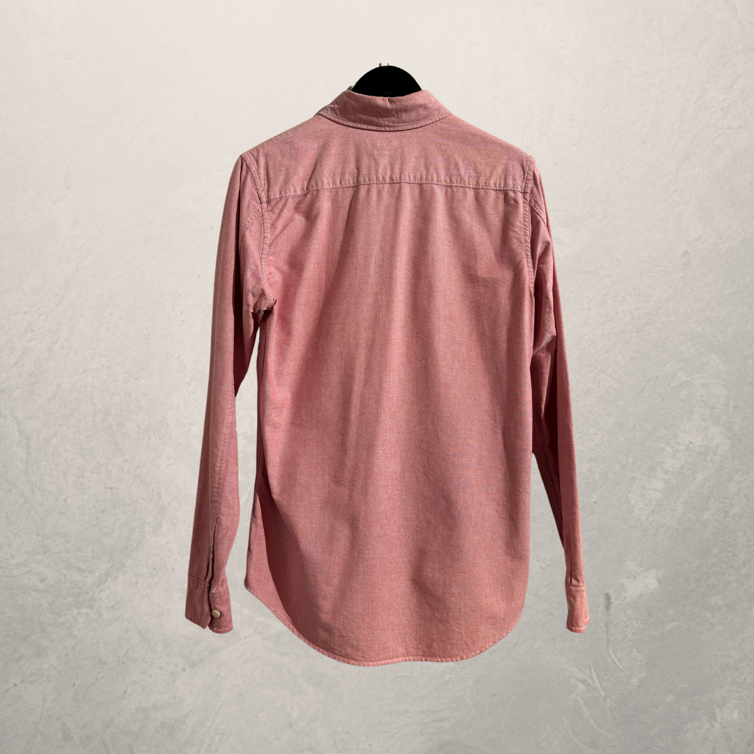 Calvin Klein rood slim fit overhemd S