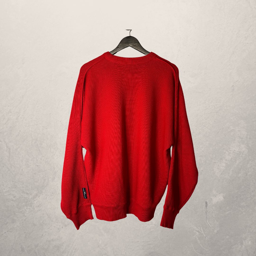 Carlo Colucci red jumper XL