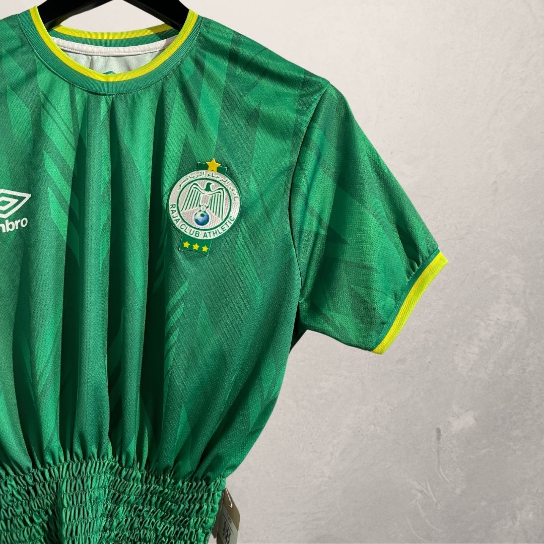 Casablanca groen geplooid shirt OS- door @Home_is_a_Runway