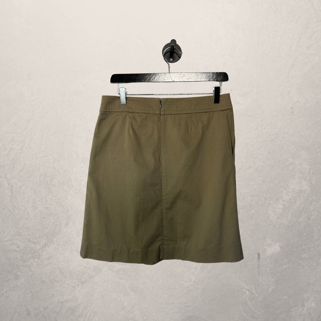 Celine beige pleated skirt 38