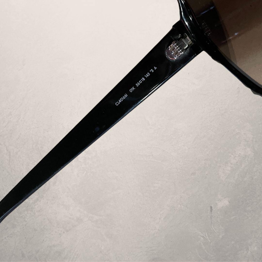 Celine black & gold triomphe sunglasses