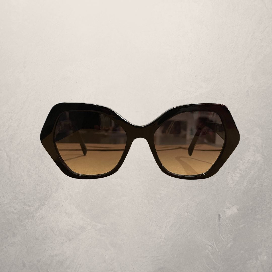 Celine black & gold triomphe sunglasses