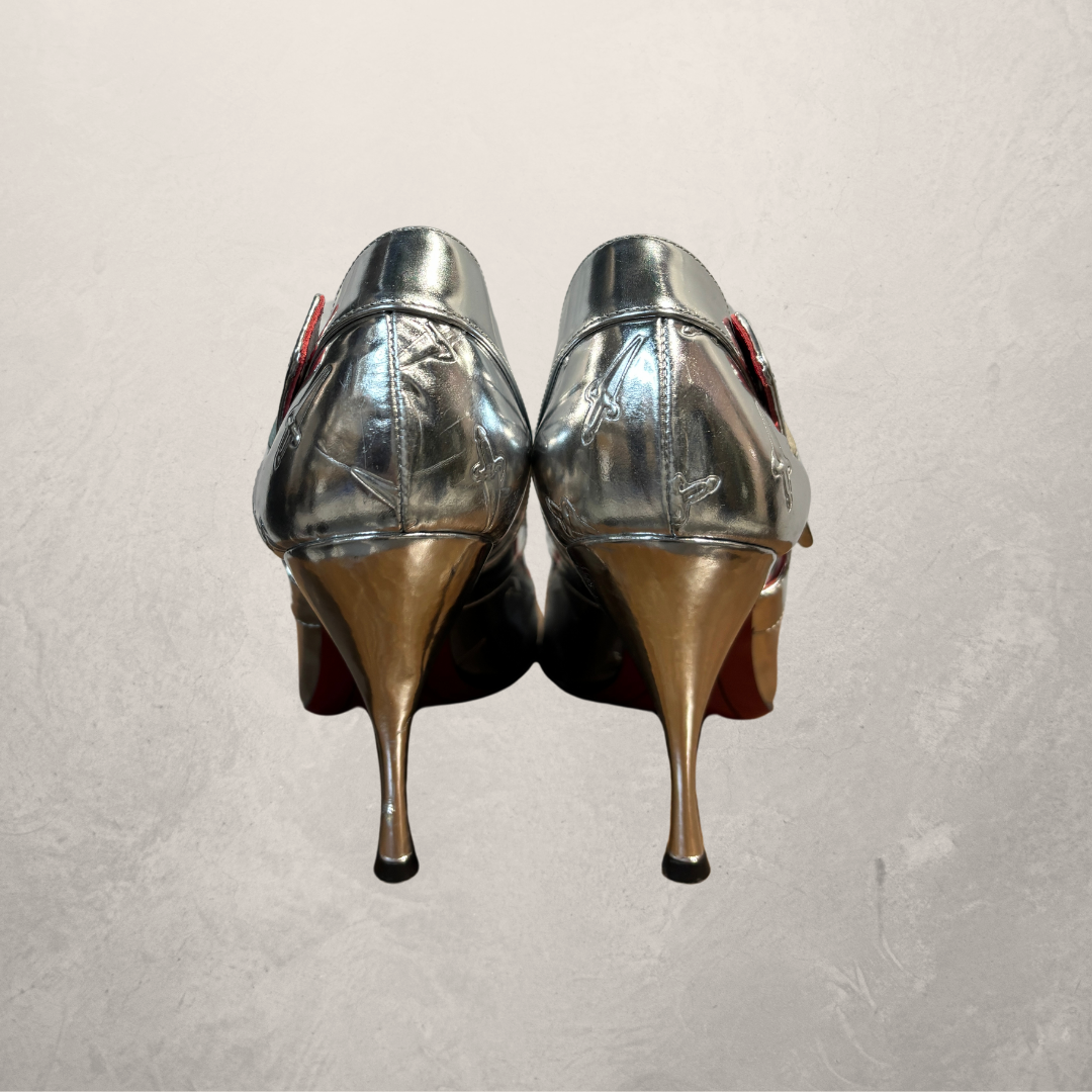 Cesare Pacciotti zilveren zwaard reliëf hakken 37,5