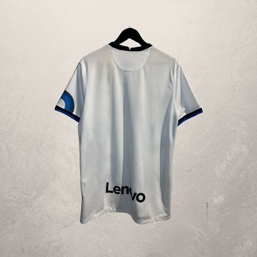 Concept Stussy Replica x ICM wit blauw voetbalshirt L