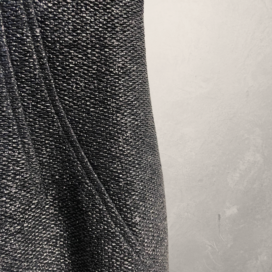 Cult Gaia "Winslow Dress" black woven straw halter dress w/ tags XS/S