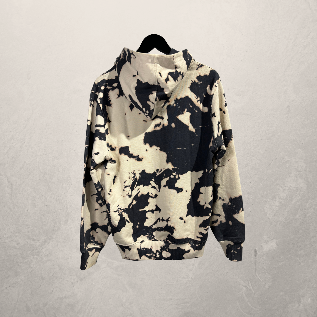 Daily Paper grey beige tie dye hoodie S