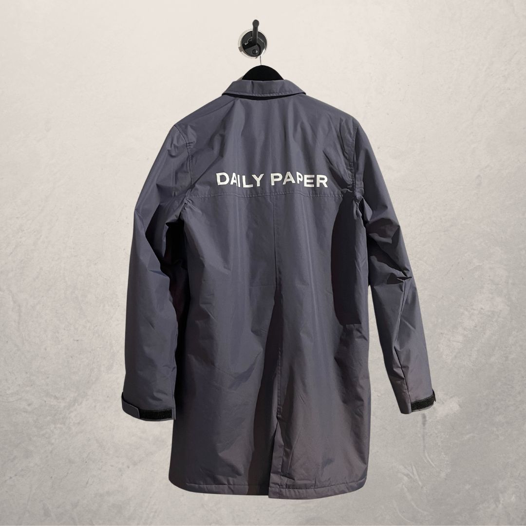 Daily Paper grijze regenjas XS/S