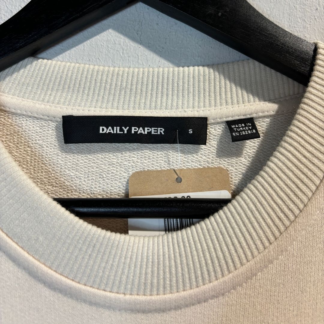 Daily Paper off-white cropped sweater S