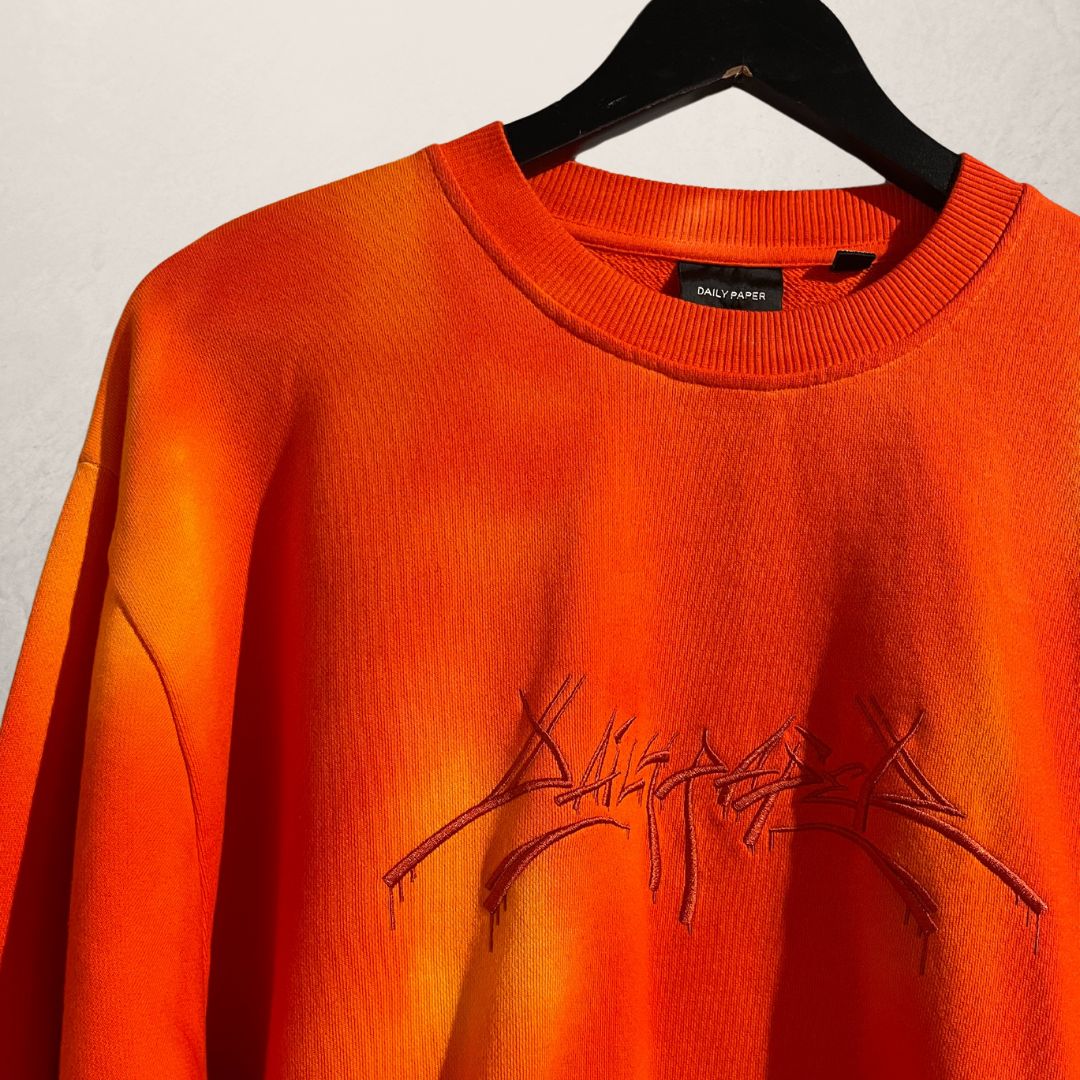 Daily Paper orange jumper M