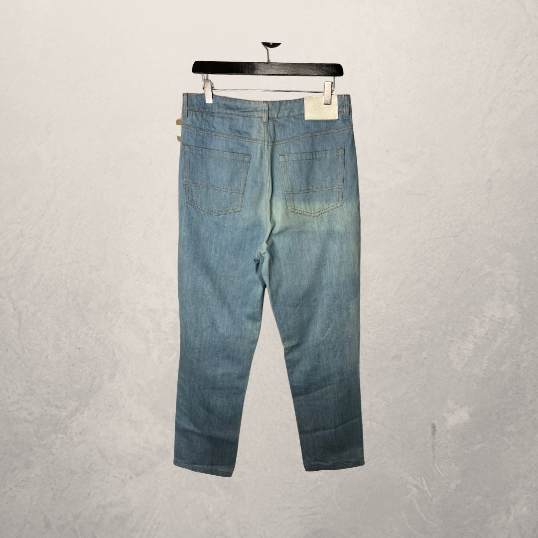 Daily Paper two-shade blue jeans M
