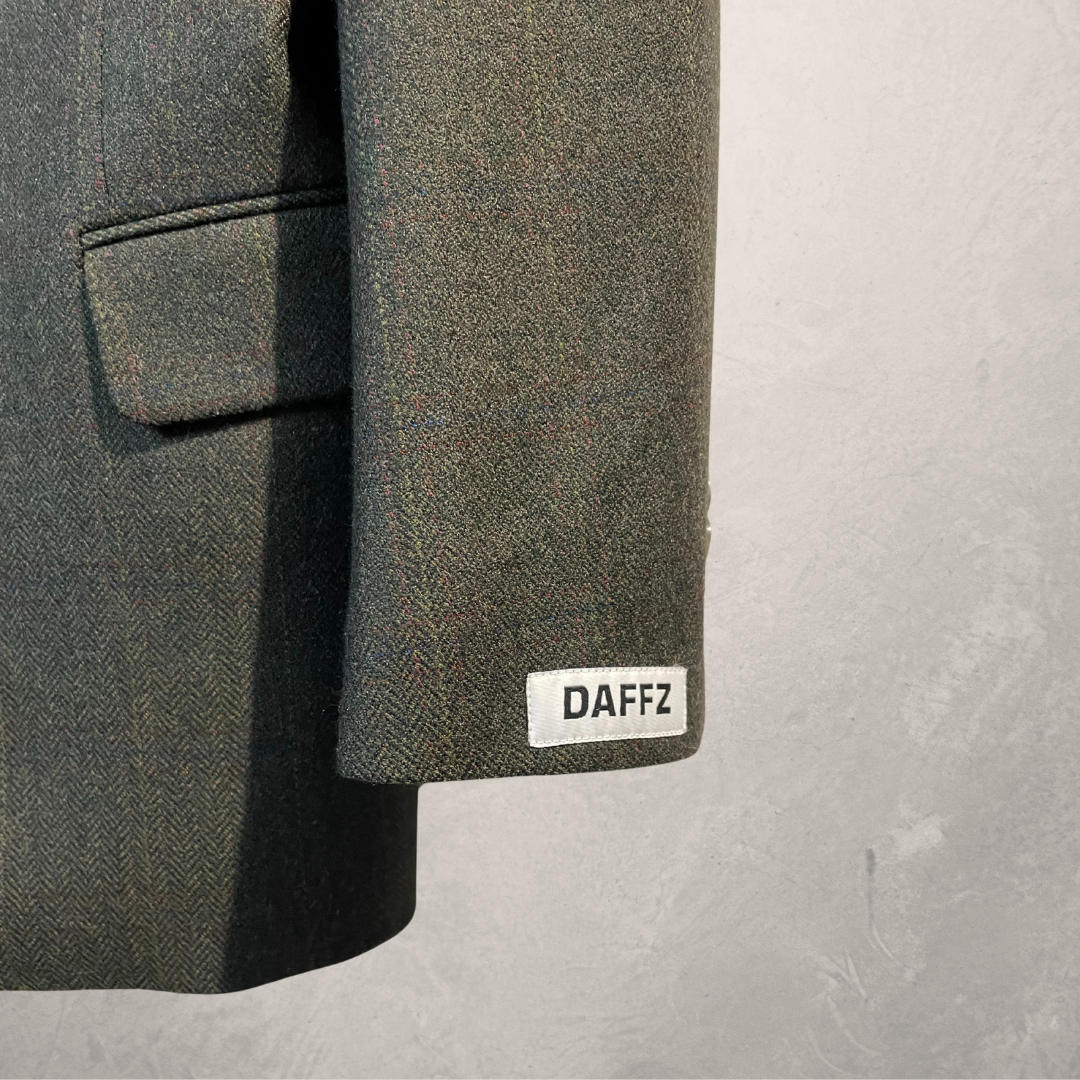 Donkergroen op maat gemaakt jasje OS - door @DAFFZTheLabel
