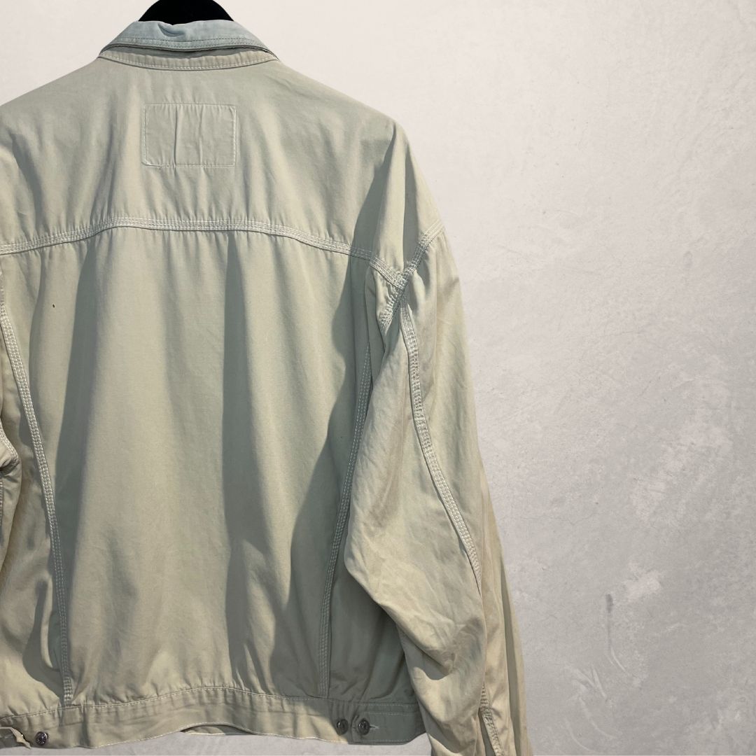Vintage Diesel beige denim jasje XXL