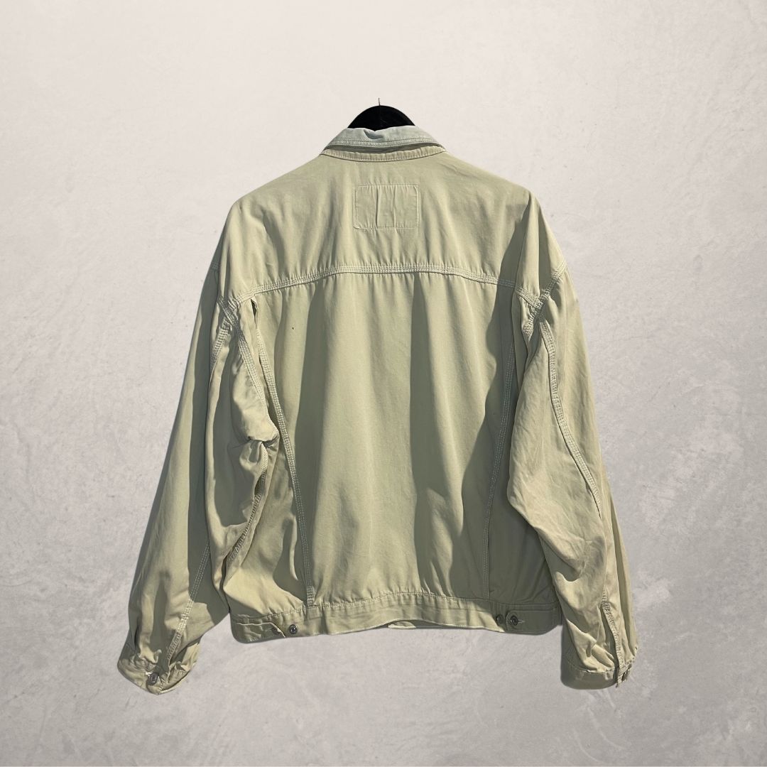 Vintage Diesel beige denim jasje XXL