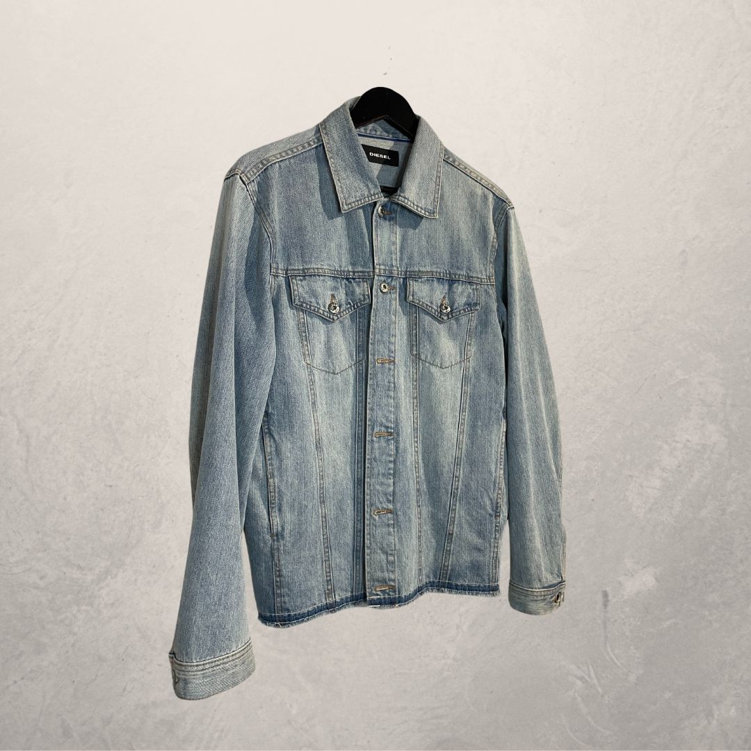 Diesel light blue denim jacket M