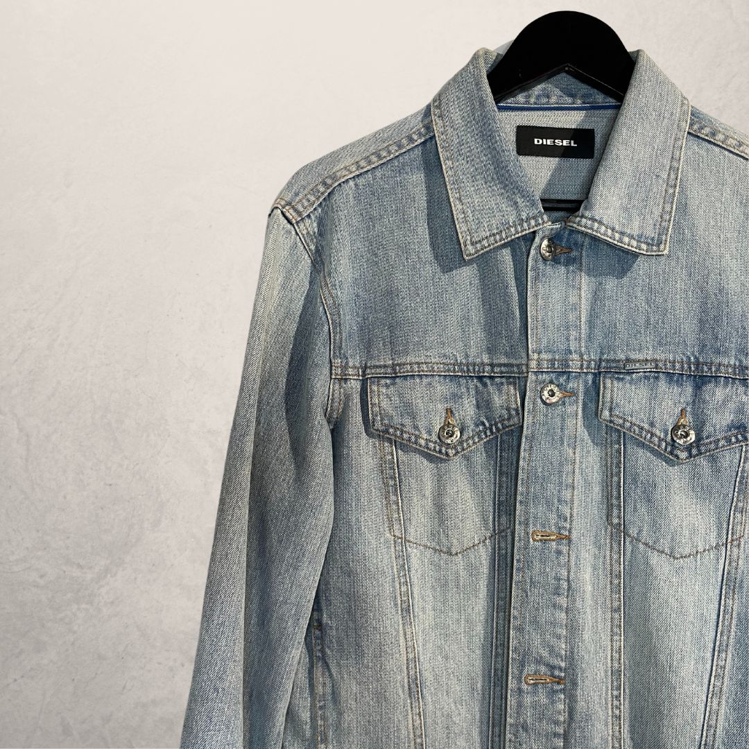 Diesel light blue denim jacket M