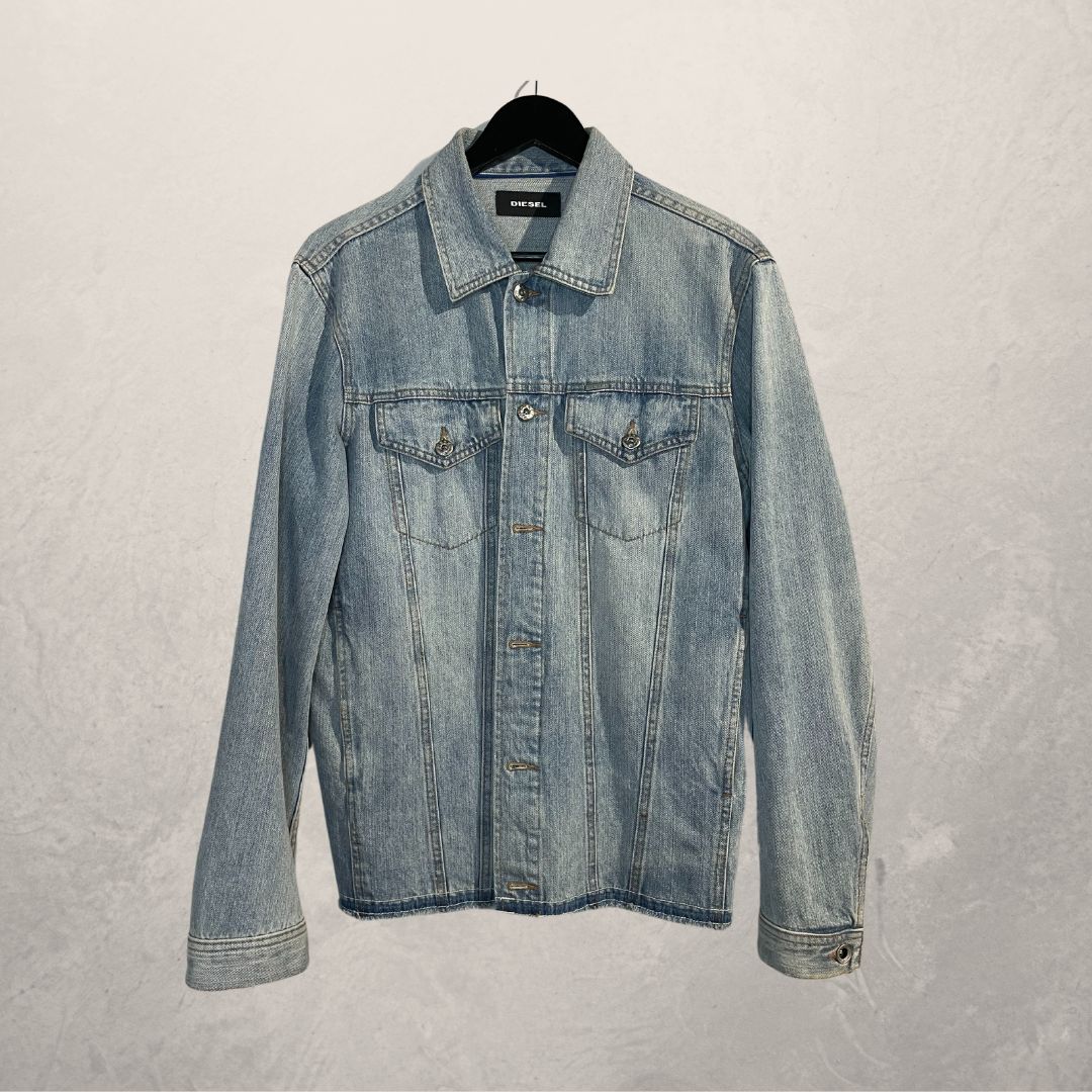 Diesel light blue denim jacket M