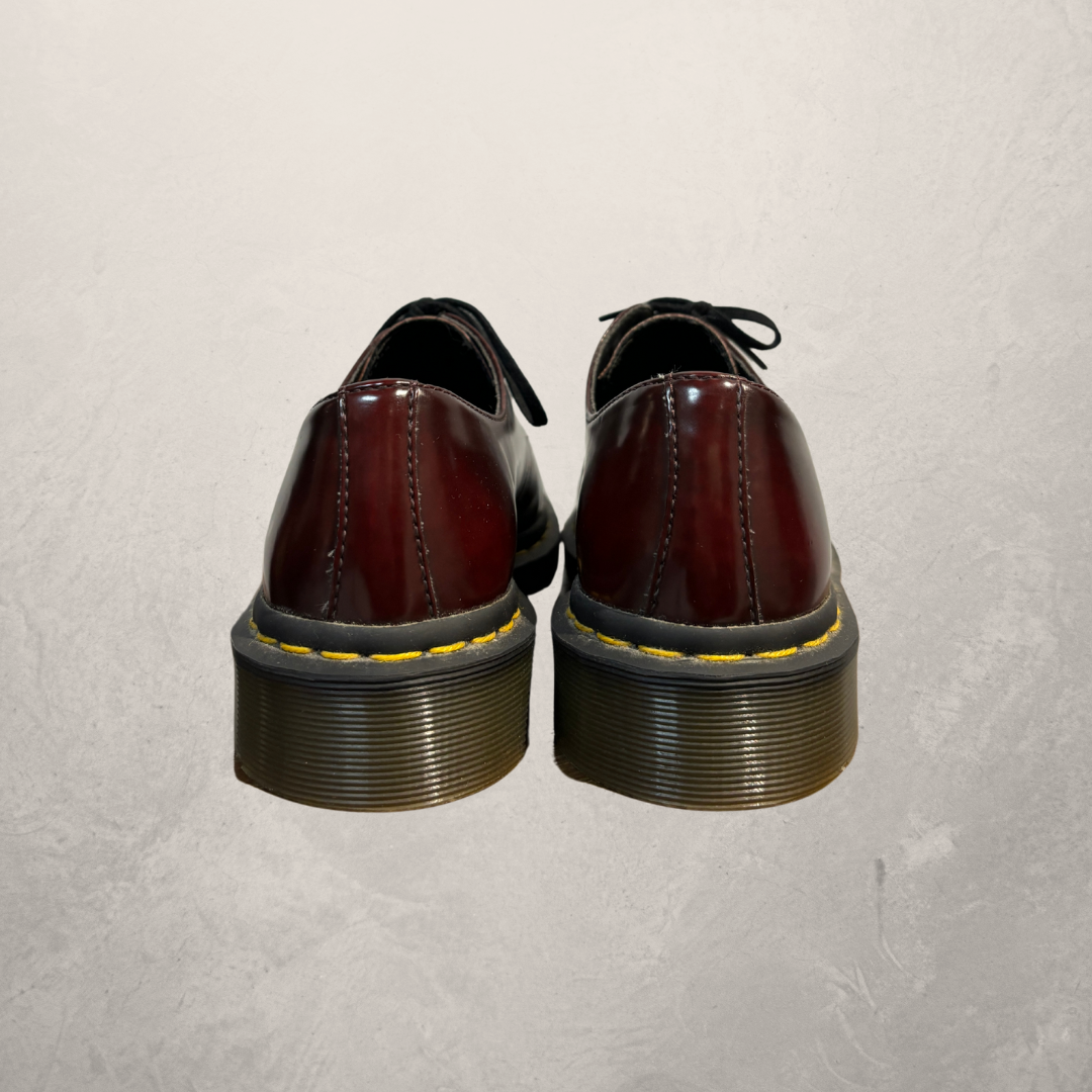 Dr Martens 1461 cherry red vegan loafers 38