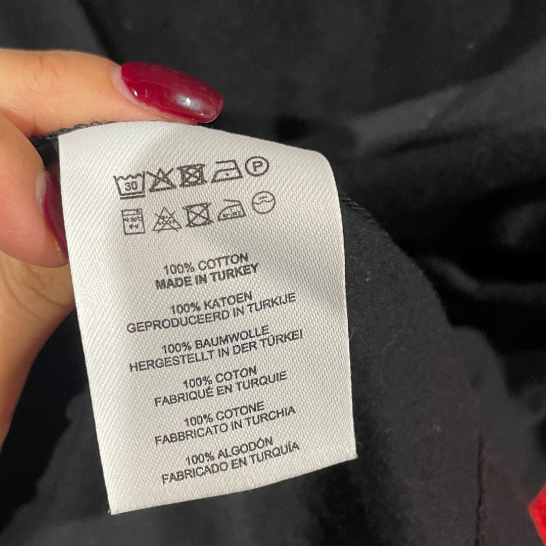 Dries van Noten zwart basic t-shirt L