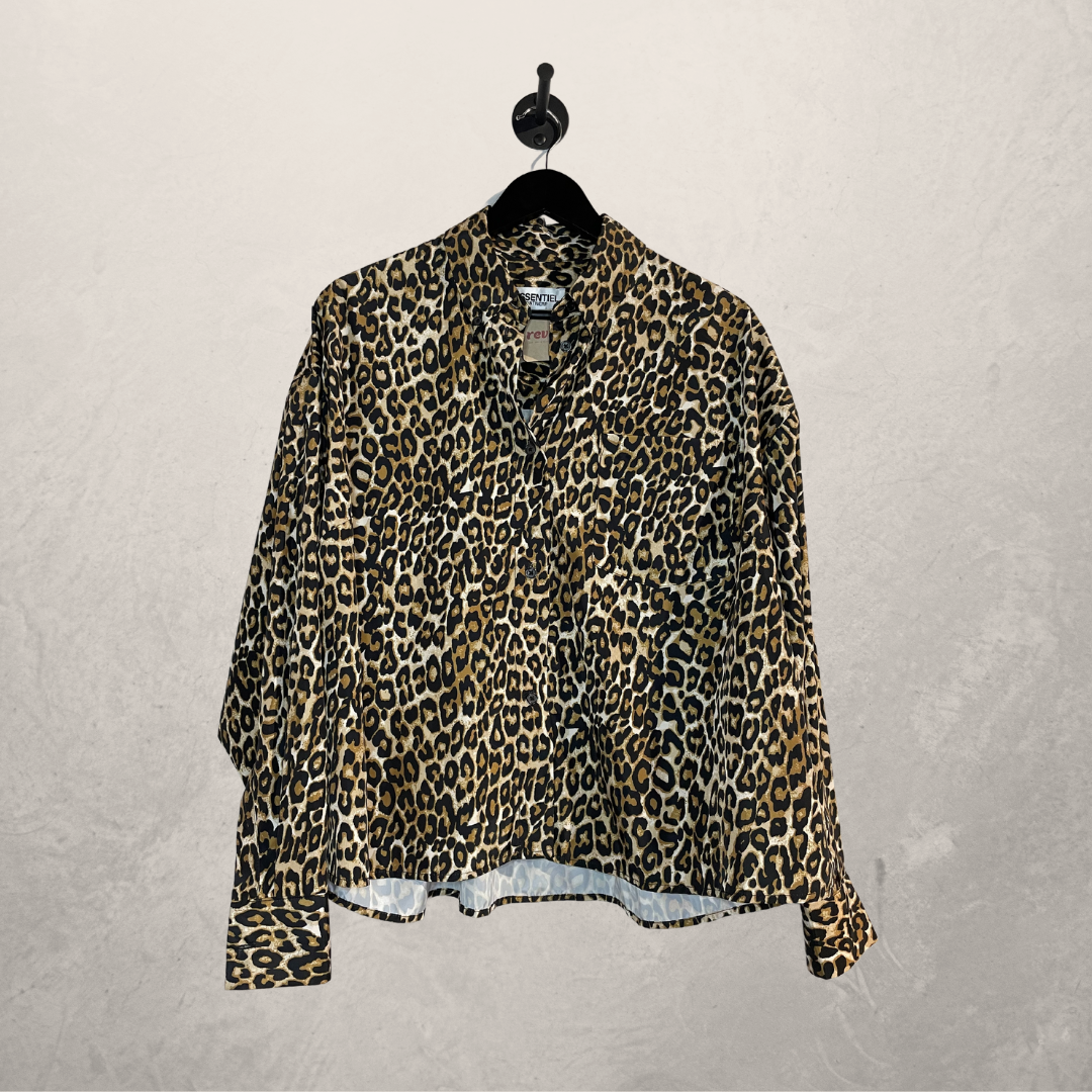 Essential Antwerp leopard print top S/M