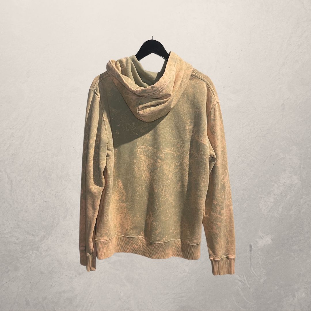 Études beige tie-dye hoodie M