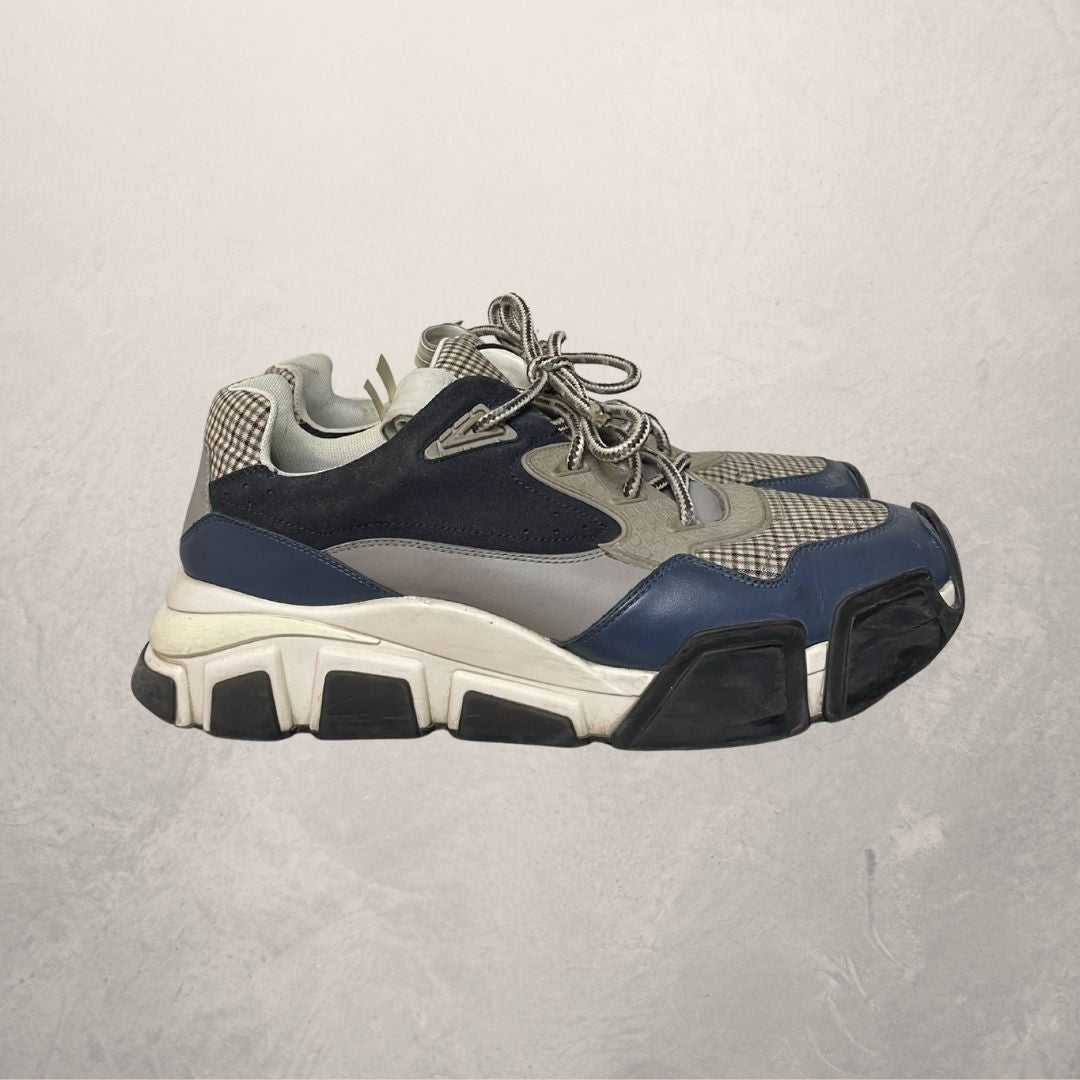 Ferragamo bruine tinten sneakers 41