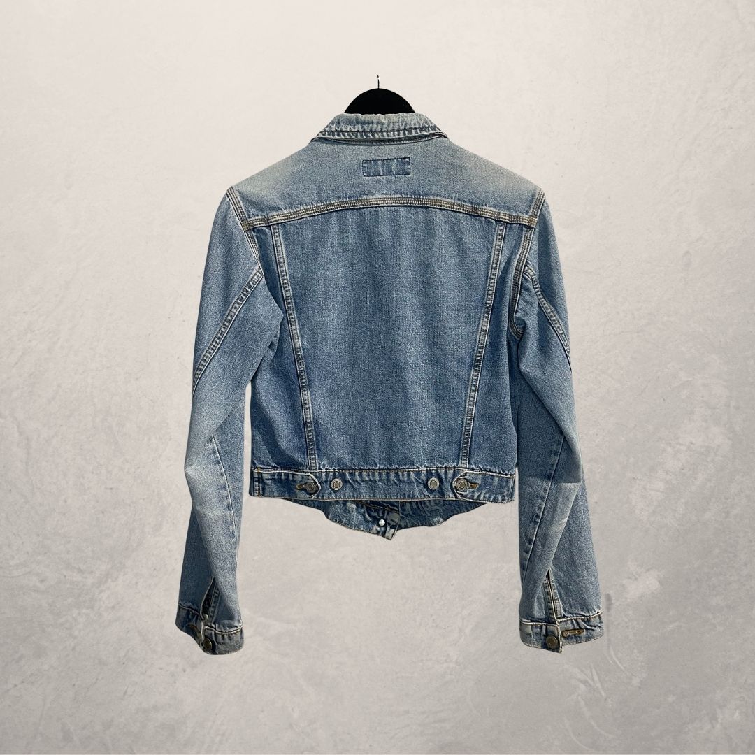 French Connection blauw spijkerjack S