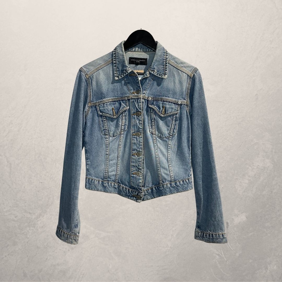 French Connection blauw spijkerjack S